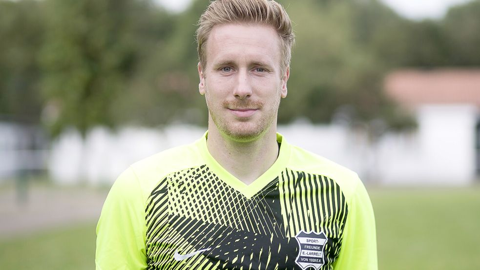 Traf doppelt für Larrelt: Rene Krzatala. Foto: Doden/Emden