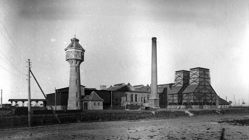 Der Torf aus Neudorf diente im Torfkraftwerk in Wiesmoor zur Stromerzeugung. Foto: Siemens/Archiv