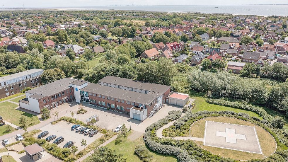 Das Inselkrankenhaus Borkum.