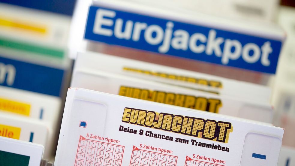 Das sind die aktuellen Zahlen vom Eurojackpot am Freitag, 1. September 2023. Foto: Thomas Banneyer/dpa