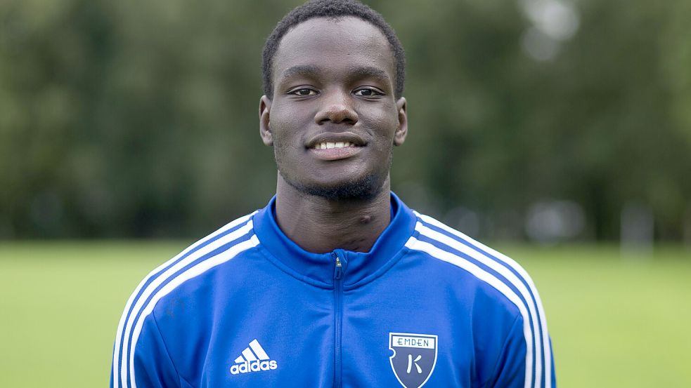 Andre Ndiaye traf zum zwischenzeitlichen 1:1 kurz vor der Pause. Foto: Doden/Emden