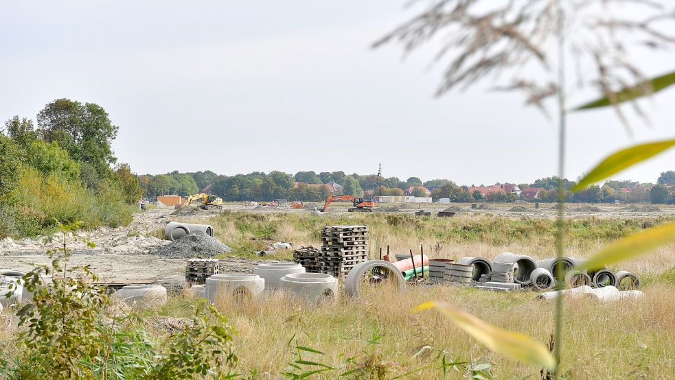 Die aktuelle Vergaberunde für Baugrund im Gebiet „Grachten II“ in Greetsiel läuft noch bis zum 17. September. Foto: Wagenaar/Archiv