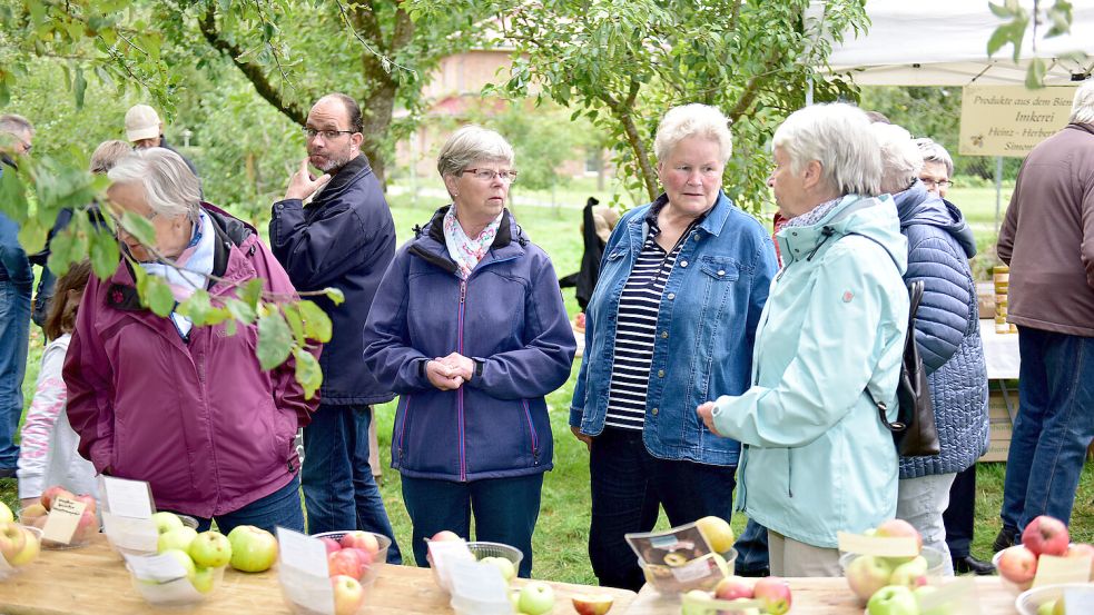 Der Apfeltag ist Teil des Oldersumer Herbstes. Foto: Stromann/Archiv