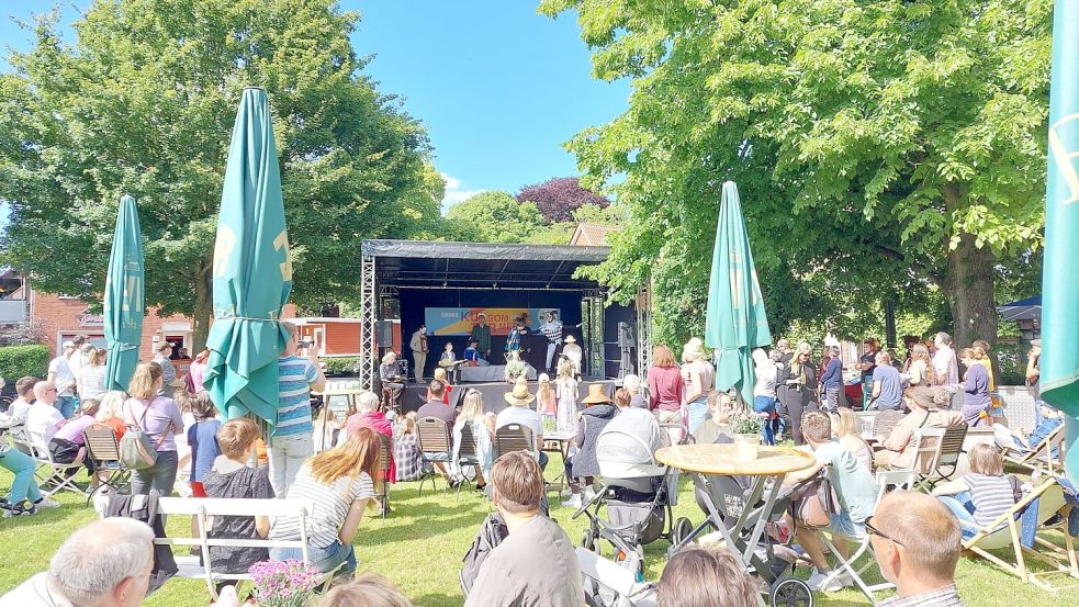 Die Veranstaltungen lockten im Sommer bis zu 200 Besucherinnen und Besucher an. Foto: Hanssen/Archiv