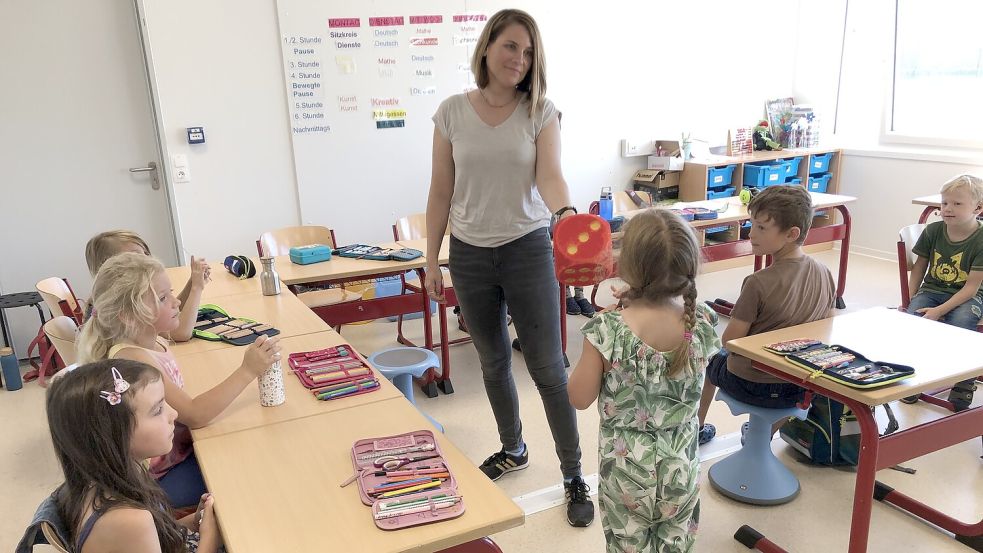 Ein Blick in eine der drei Lerngruppen von "Meine Freie Schule". Foto: H. Müller