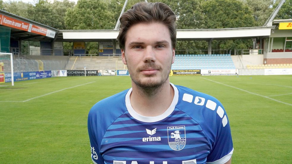 Hauke Bents könnte beim TuS Esens sein Startelf-Debüt geben. Foto: Steenhoff