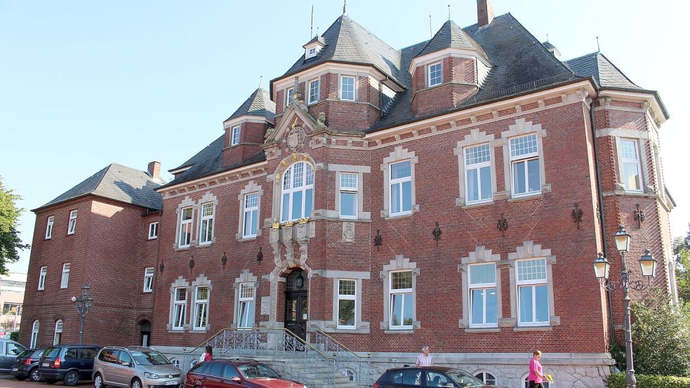 Das Wittmunder Kreishaus im Zentrum der Stadt. Foto: Oltmanns/Archiv