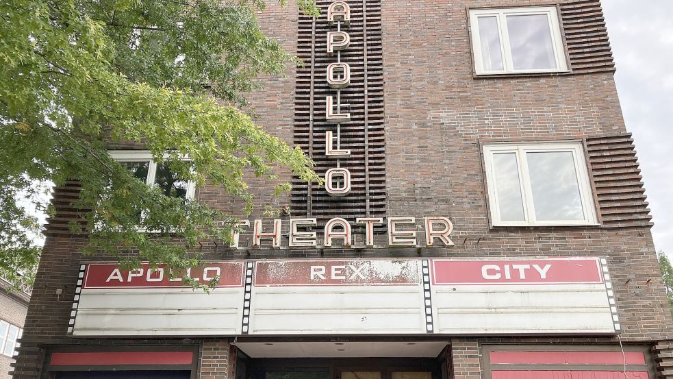 Keine Veränderung in Sicht: das Apollo-Theater ist seit fast 15 Jahren ungenutzt. Die letzten Mieter sind längst ausgezogen. Foto: Schuurman