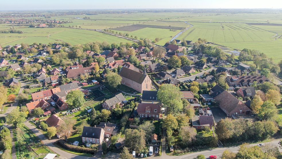 Groß Midlum soll einen Dorfplatz bekommen. Das ist eines der nun beschlossenen Projekte für das Dorfentwicklungsprogramm. Foto: Archiv