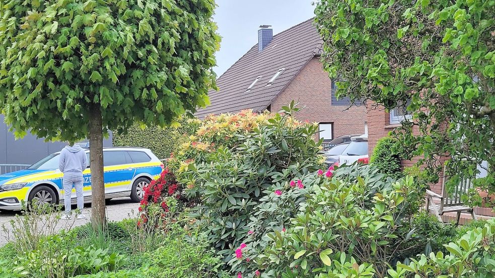 Hier in Wittmund ist Mitte Mai ein Auto explodiert. Foto: Ullrich