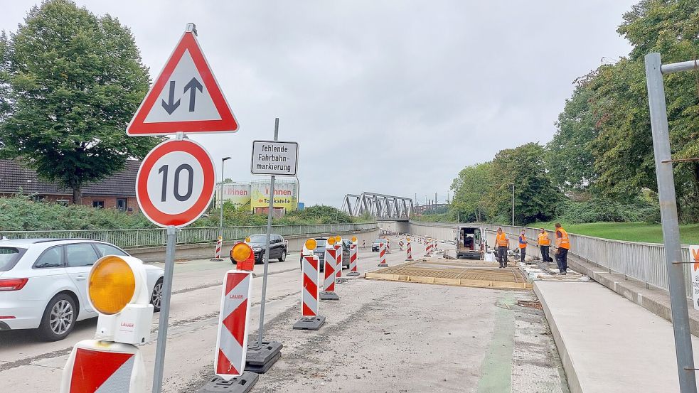 Die Trogstrecke wird saniert. Foto: Archiv