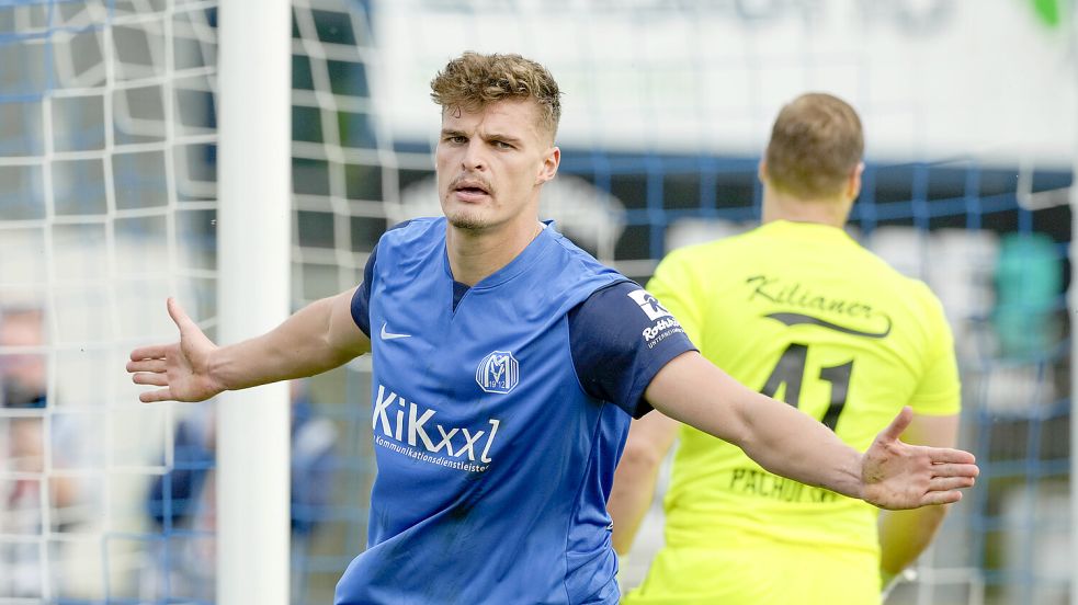 Für Marek Janssen könnte es ein goldener Oktober mit dem SV Meppen werden. Foto: Imago