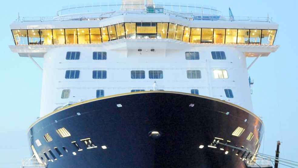 Die „Spirit of Discovery“ ist mit ihren 236 Meter Länge und einer Breite von 31,2 Meter ein vergleichsweise kleines Kreuzfahrtschiff. Archivfoto: Christoph Assies