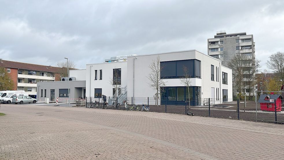 Im Stadtteil Barenburg, wo viele Kinder noch auf einen Betreuungsplatz warten, wurde die Kindertagesstätte „Grüner Baum“ der Johanniter in diesem Jahr neu gebaut. Sie ist schon in Betrieb. Foto: Reekers
