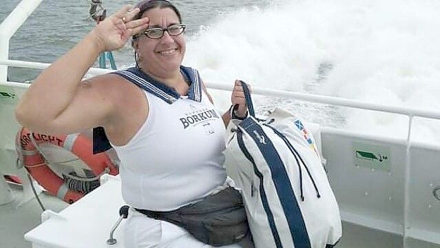 Ahoi! Alexia Berker zieht es immer wieder nach Borkum. Foto: Berker