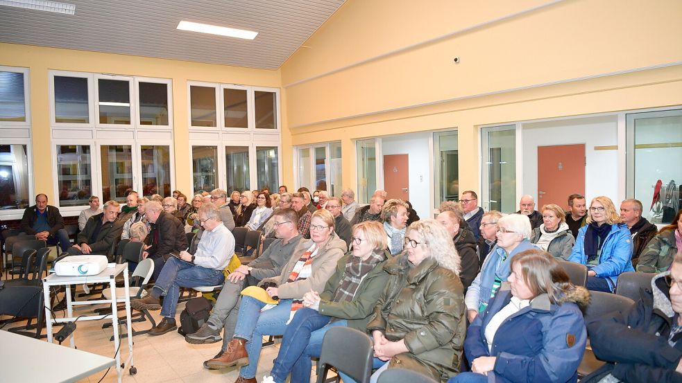 Zahlreiche Greetsieler besuchten die Veranstaltung. Foto: Wagenaar