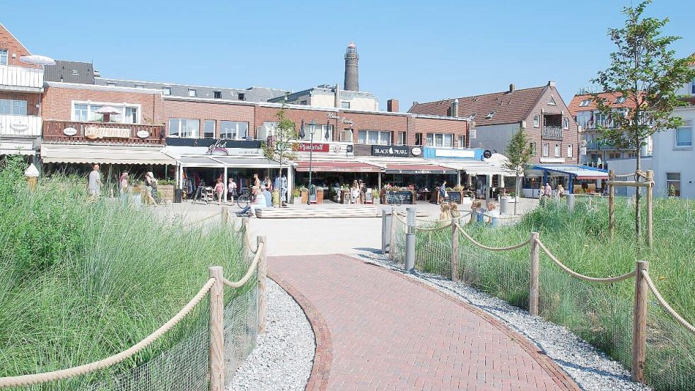 Der Ankerplatz wird vor allem im Sommer als beliebter Ort zum Verweilen genutzt. Foto: Archiv/Ferber