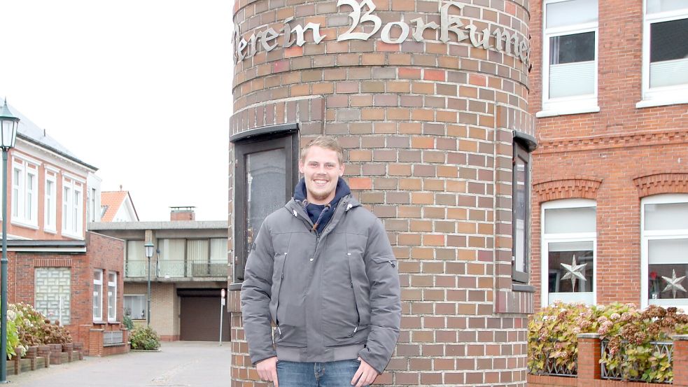 Ist bereit fürs große Fest: Oldermann Marvin Nockel. Foto: Archiv/Ferber