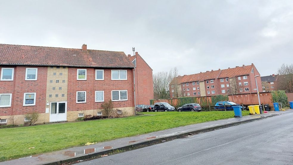 Zu wenig sozialer Wohnraum: Auch wie hier in Borssum sind Wohnungen schnell vergriffen. Foto: Archiv