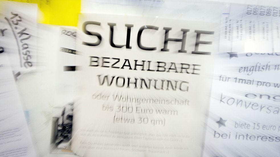 Bezahlbare Wohnungen werden auf Borkum dringend gesucht. Symbolfoto: Rumpenhorst/dpa