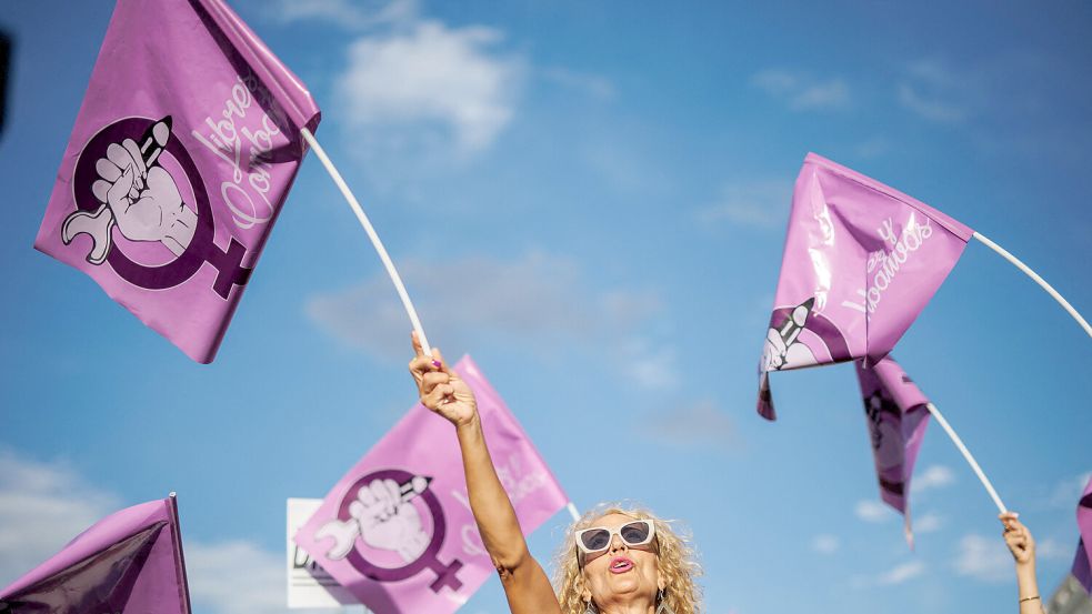 Nach Rubiales Kuss-Skandal ging eine feministische Protestwelle durch das Land, die Spanien nachhaltig veränderte. Foto: imago images/ABACAPRESS