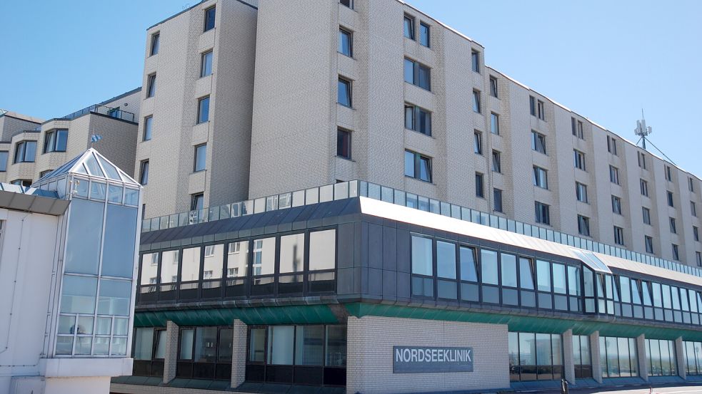 Die Nordseeklinik auf Borkum: Was passiert mit der Immobilie? Foto: Ferber