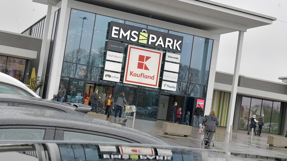 Seit 2019 sieht der Haupteingang des Ems-Parks so aus. Foto: Ortgies