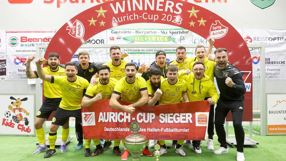 Der TuS Middels ist einer von vielen Aurich-Cup-Siegern. Foto: Doden/Emden
