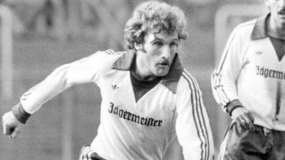Konrad Eickels im Jahr 1980 im Trikot des 1. FC Saarbrücken. Foto: Imago