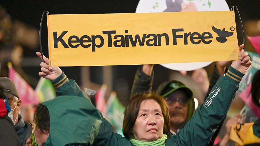 Der Wahlkampf dreht sich in Taiwan in großen Teilen um die Beziehungen zu China. Doch auch die Migranten aus Hongkong spielen in den politischen Auseinandersetzungen eine gewichtige Rolle. Foto: dpa/Johannes Neudecker