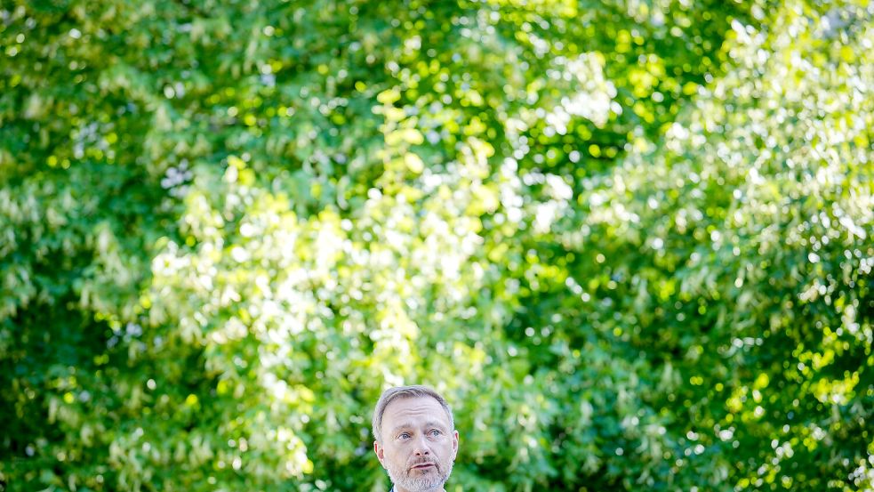 Bundesfinanzminister Lindner verschiebt das Pro-Kopf-Klimageld. Foto: dpa