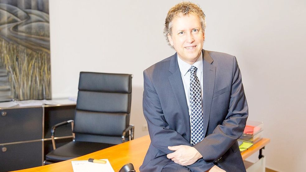 Jens Gieselmann ist seit Januar 2023 Geschäftsführer der Emder Stadtwerke. Foto: Stadt Emden