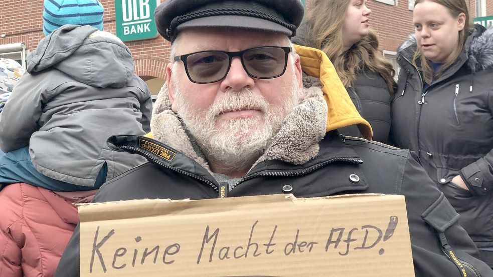 Wolfgang Kleen aus Norden. Foto: H. Müller