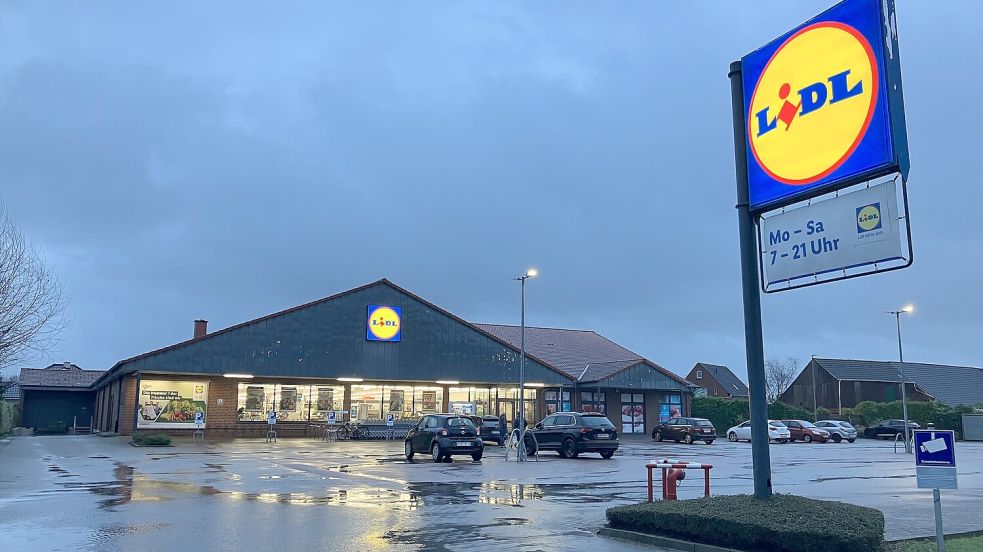 Hat nach Lidl-Ansicht ausgedient: die Filiale an der Folkmar-Allena-Straße. Foto: Schuurman