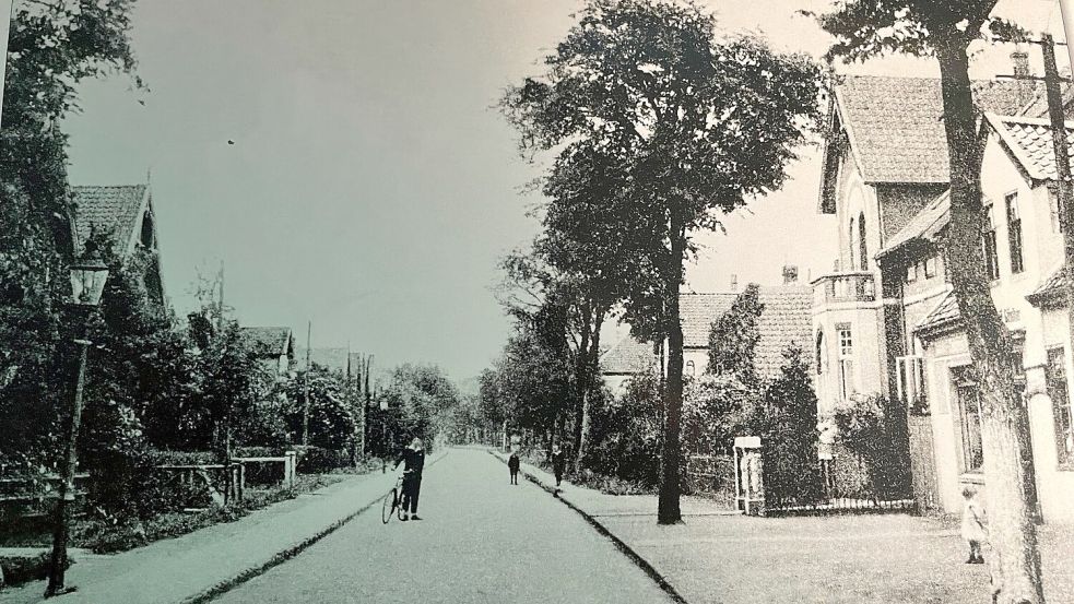 In den 20er Jahren des vergangenen Jahrhunderts war die Fockenbollwerkstraße eine ruhige Wohnstraße. Foto: Sammlung Maaß