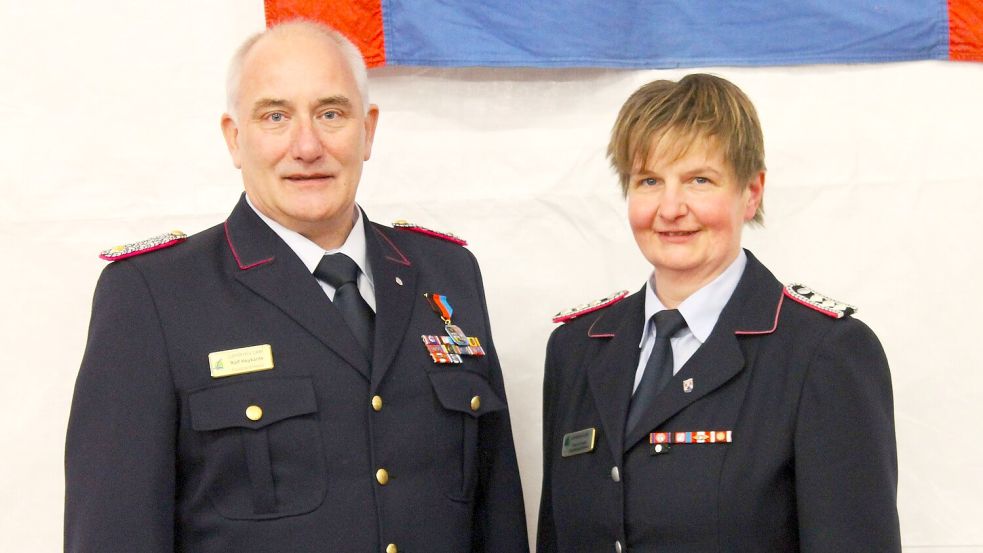 Als Vizepräsidentin des Feuerwehrverbands Ostfriesland ist Tanja de Freese die Nachfolgerin von Ralf Heykants. Foto: Feuerwehr