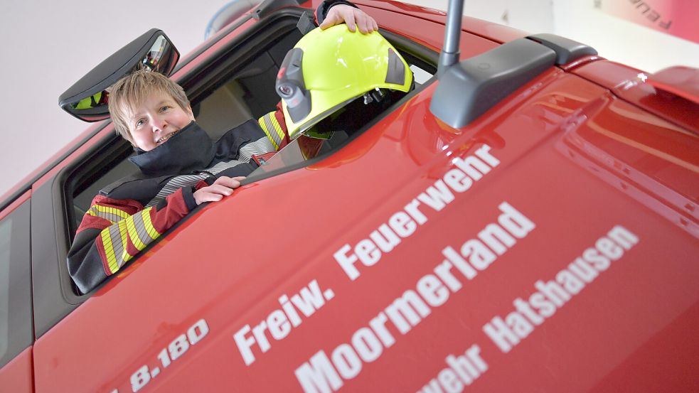 Hatshausen ist die Heimat von Tanja de Freese. Sie kommt aus einer Feuerwehrfamilie. Foto: Ortgies