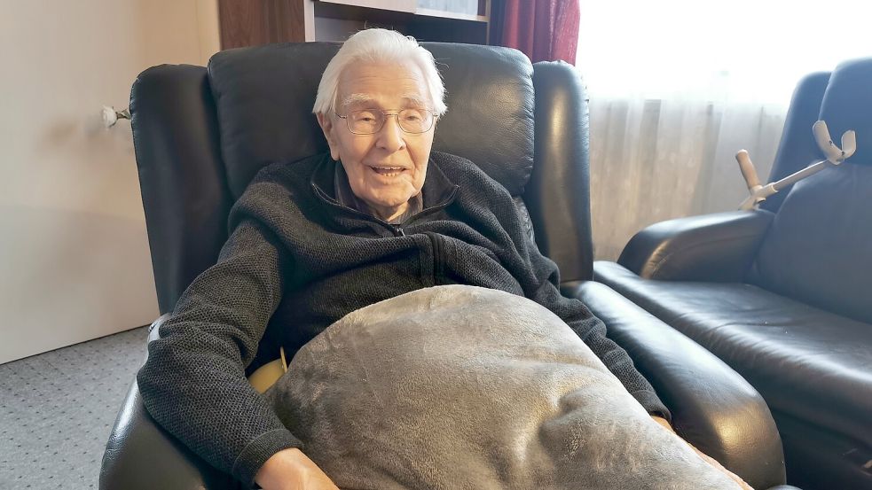 Seine Zufriedenheit sieht man Heinz Günther Penner deutlich an. Foto: Terhorst