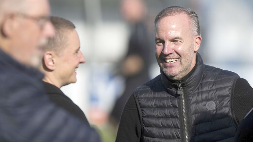 Marc Fascher hat sein „Fußballleben“ entschleunigt und fühlt sich derzeit pudelwohl. Foto: Doden/Emden
