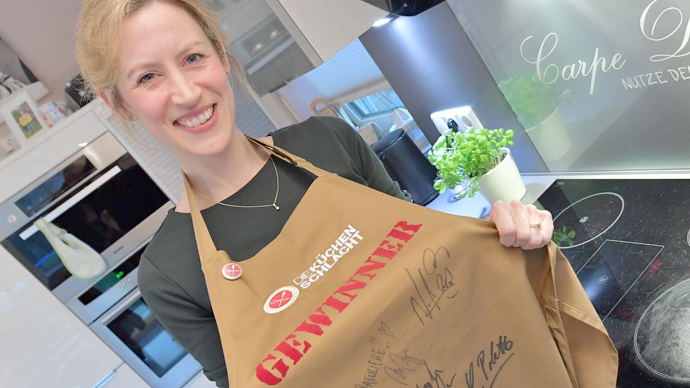 Anneke Bohlen hat allen Grund zur Freude. Foto: Ortgies/Archiv