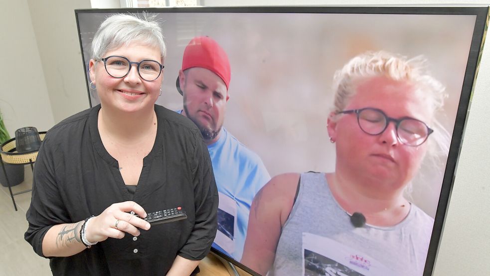 Kaum noch wiederzuerkennen: Steffi Rull heute und bei den Aufnahmen zu The Biggest Loser. Fast 30 Kilo hat sie seitdem abgenommen. Foto: Ortgies