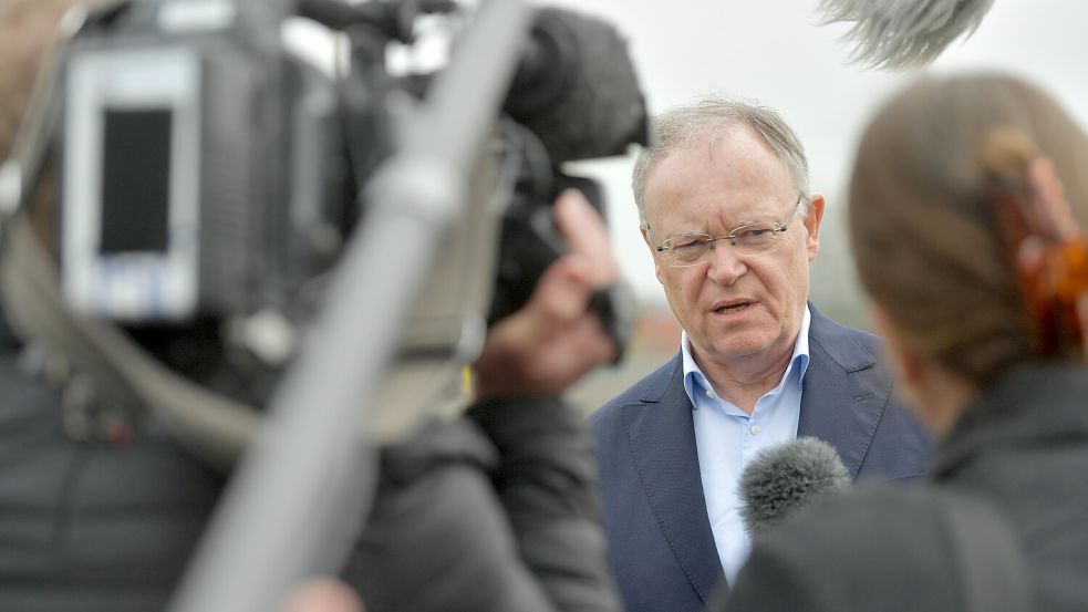 Der Rummel um den Ministerpräsidenten Stephan Weil war recht groß. Foto: Ortgies