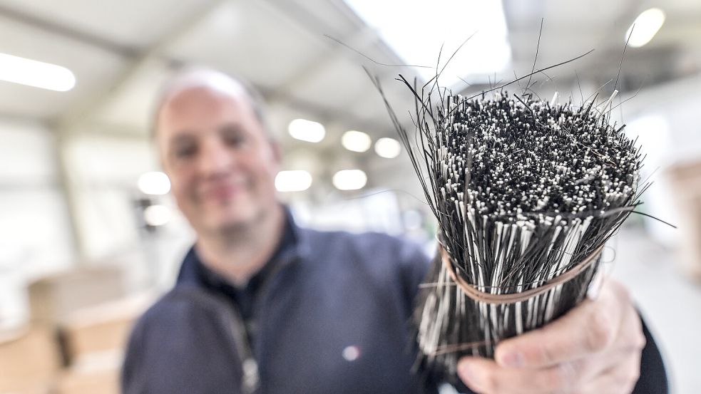 Von Rosshaar bis hin zu Kunststoff werden für die Borsten alle möglichen Materialien verwendet. Foto: Ortgies
