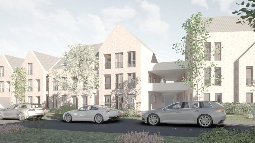Das Stadthaus Edele kann gebaut werden. Visualisierung: 3satz-Architekten/Archiv