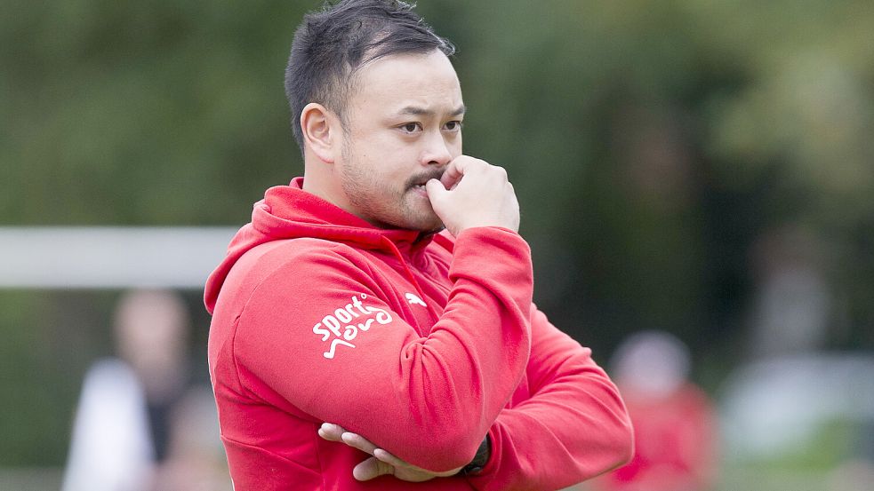SVG-Trainer Bi Le Tran kassierte mit seinem Team die vierte Schlappe in Folge. Archivfoto: Doden/Emden