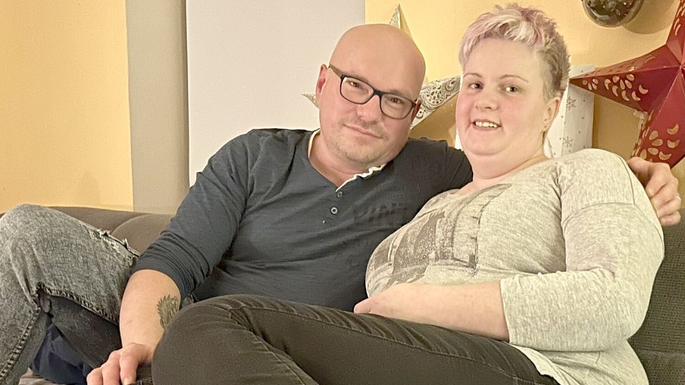 Matthias Sperlich und Tina Bohlen haben von ihrer Liebesgeschichte erzählt. Foto: Heinig