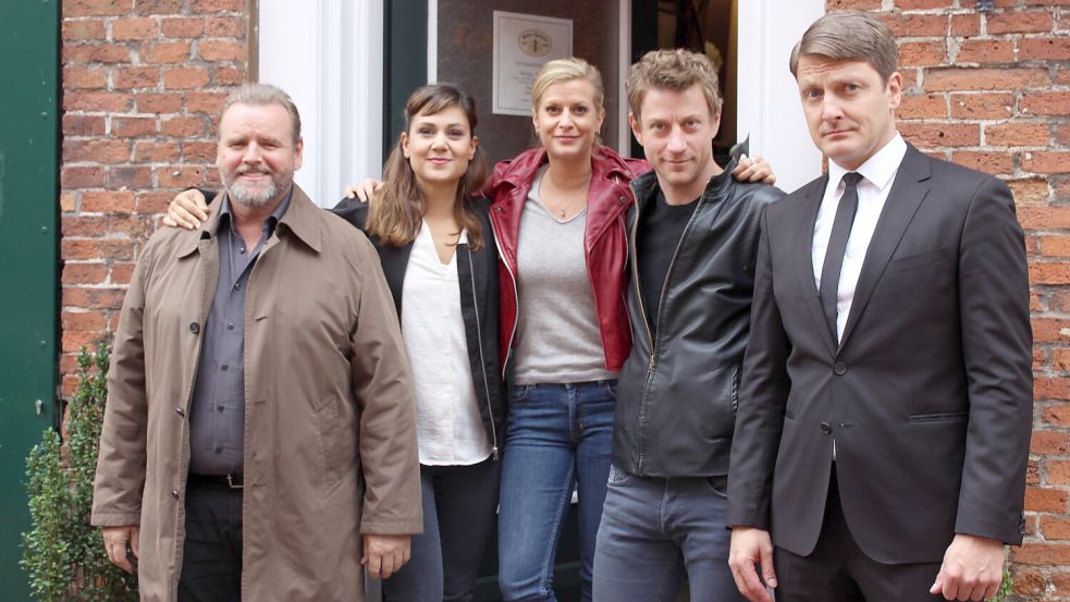 Die aktuelle Besetzung: Felix Vörtler (von links), Sophie Dal, Theresa Underberg, Maxim Mehmet und Holger Stockhaus. Foto: Nording/Archiv