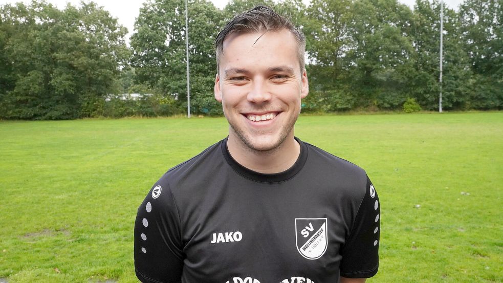 Wallinghausens Lukas Günsel gelang früh ein Doppelpack. Foto: Steenhoff