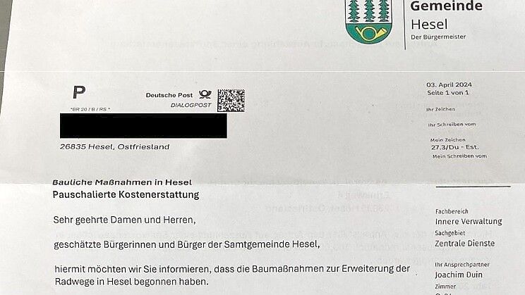 Schreiben mit falschen Versprechen kursieren. Foto: privat