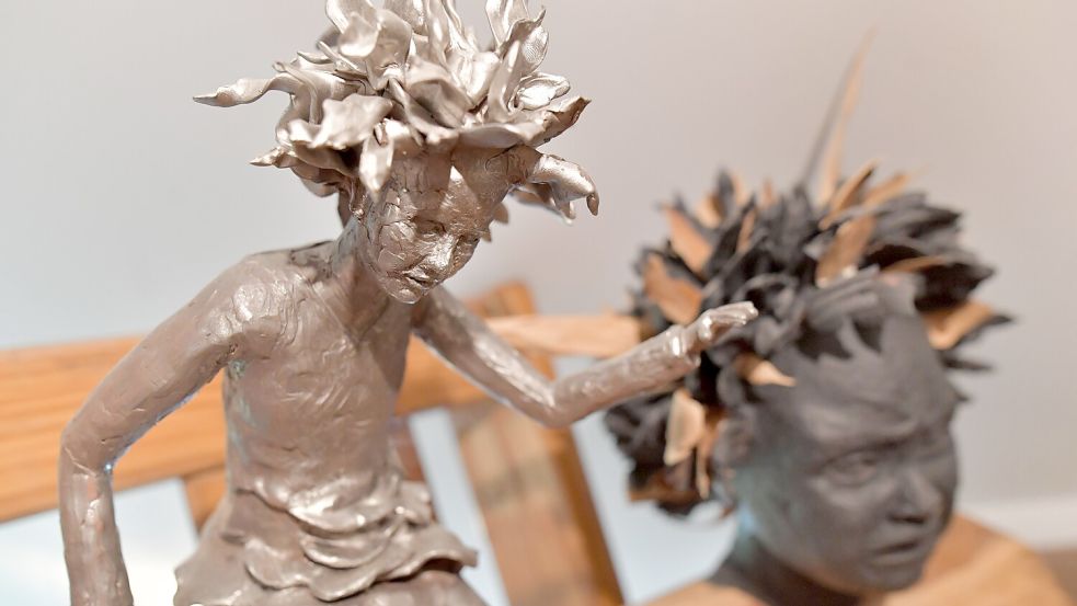 Die Künstlerin ist vielseitig. Foto: Ortgies